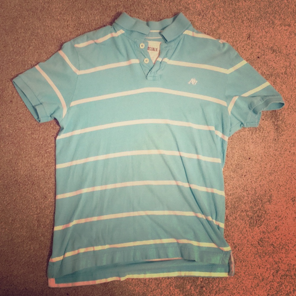 Large light blue Aeropostale button down